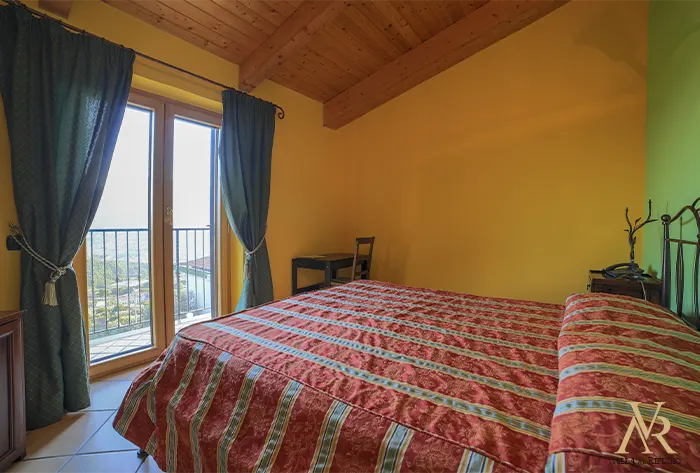 vista balcone camera suite villa al rifugio
